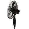 Stojanový ventilátor 45W 3 režimy provozu 5 lopatek černý