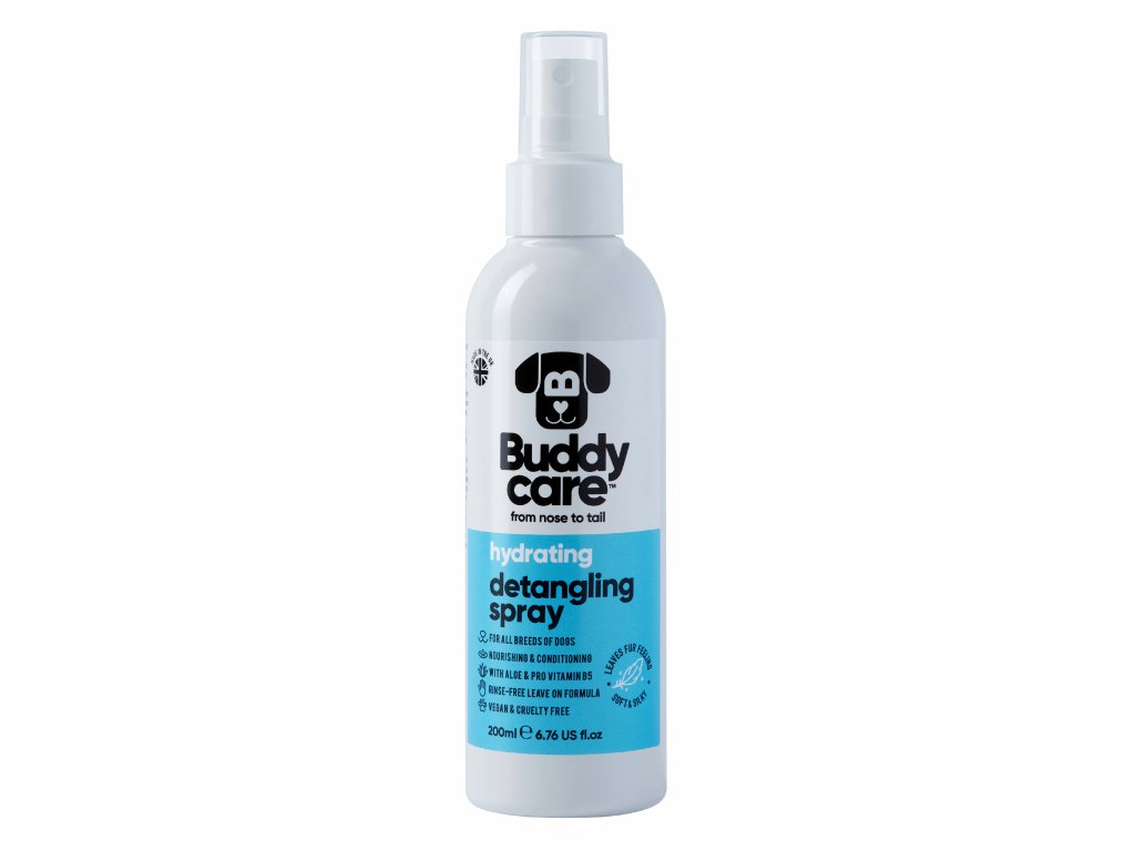 BUDDY CARE DOG HYDRATING DETANGLING SPRAY 01
