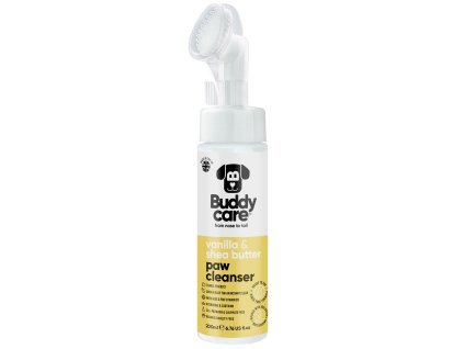 BuddyCare Vanilla & Shea Butter Paw Cleanser 200ml Silicone F 120mm
