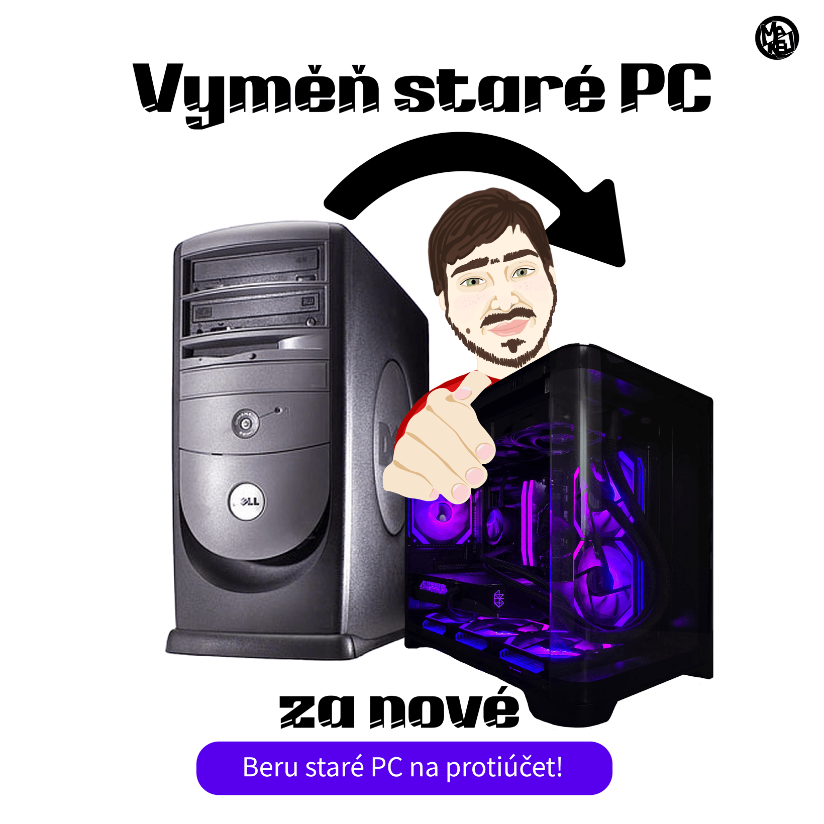 PC na protiúčet