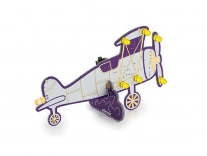 Výuková pájecí sada, biplane, retro design
