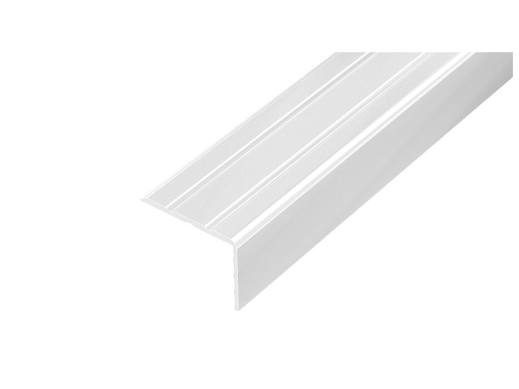 ap5 schodova lista samolepici hlinik lakovany bila 20 mm 2 7 m