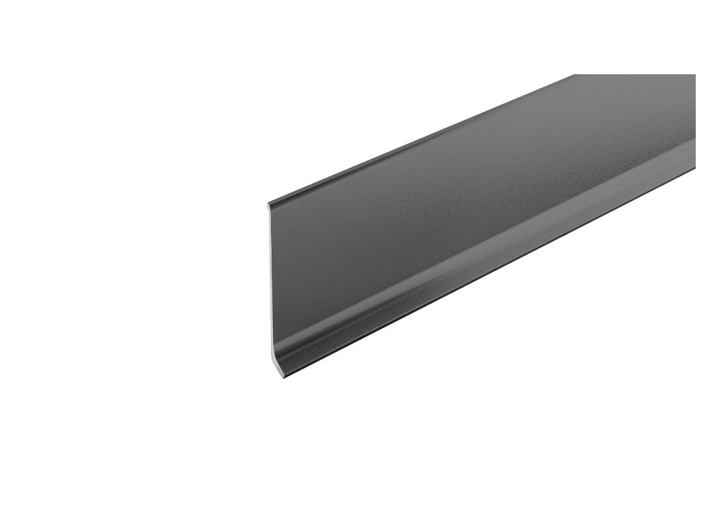 ap38 soklova lista hlinik lakovany matna cerna 80 mm 2 7 m