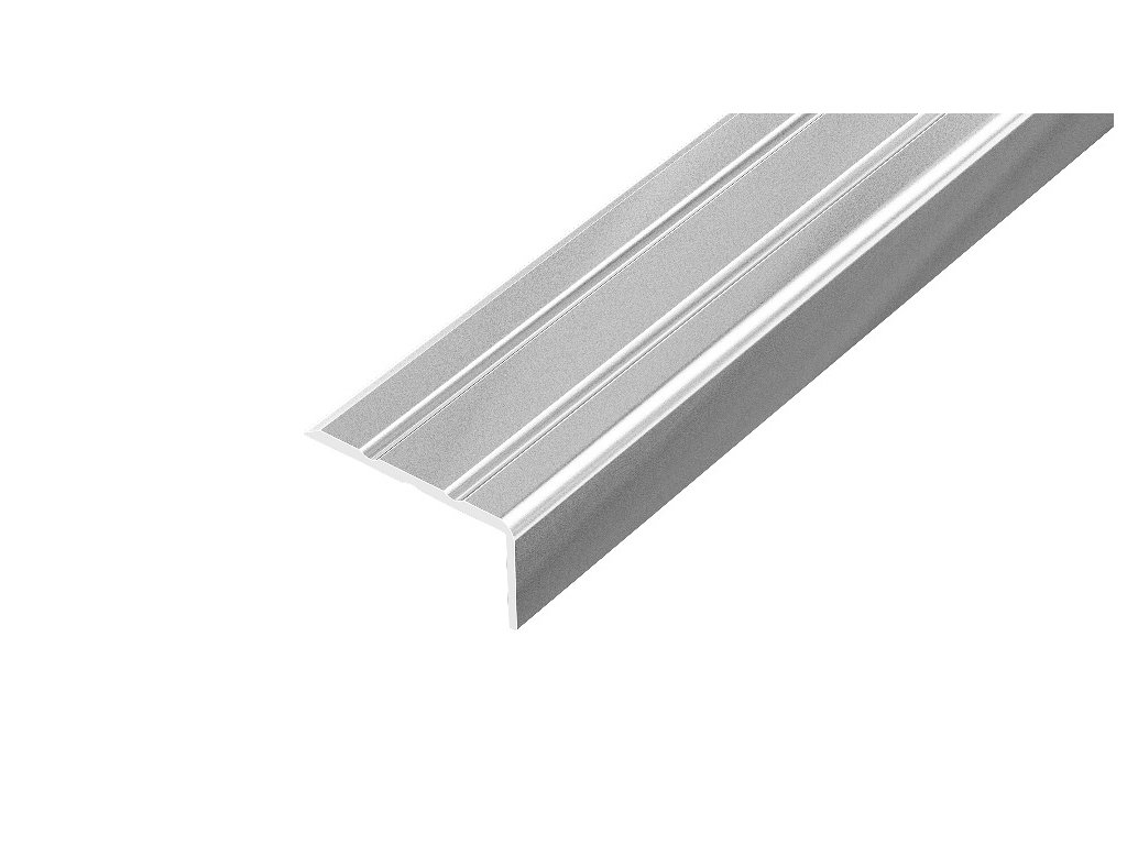 ap5 schodova lista samolepici hlinik elox stribro 10 mm 2 7 m