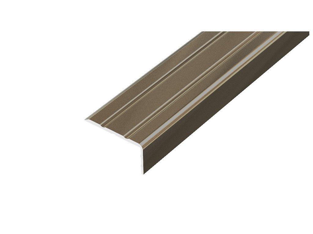 ap5 schodova lista samolepici hlinik elox bronz 10 mm 0 9 m