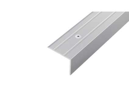 ap8 schodova lista vrtana hlinik elox stribro 20 mm 25 mm 0 9 m