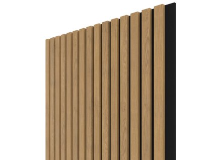 akusticky panel dub rustic mdf 2750x604x21 mm