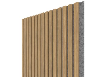 akusticky panel dub sacramento mdf 2750x604x21 mm