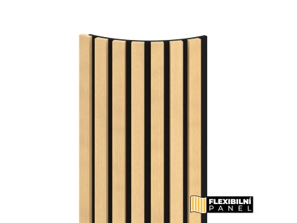 vzorek flexibilni obkladovy panel javor mdf 240x135x17 mm