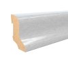 ap35 soklova lista typ 08 mdf folie brousene stribro 40 mm 20 mm 2 7 m