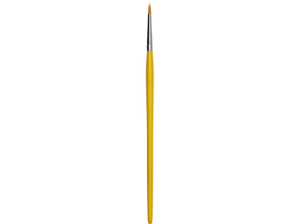 pintura make up brush yellow