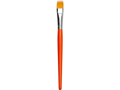 pintura makeup brush orange