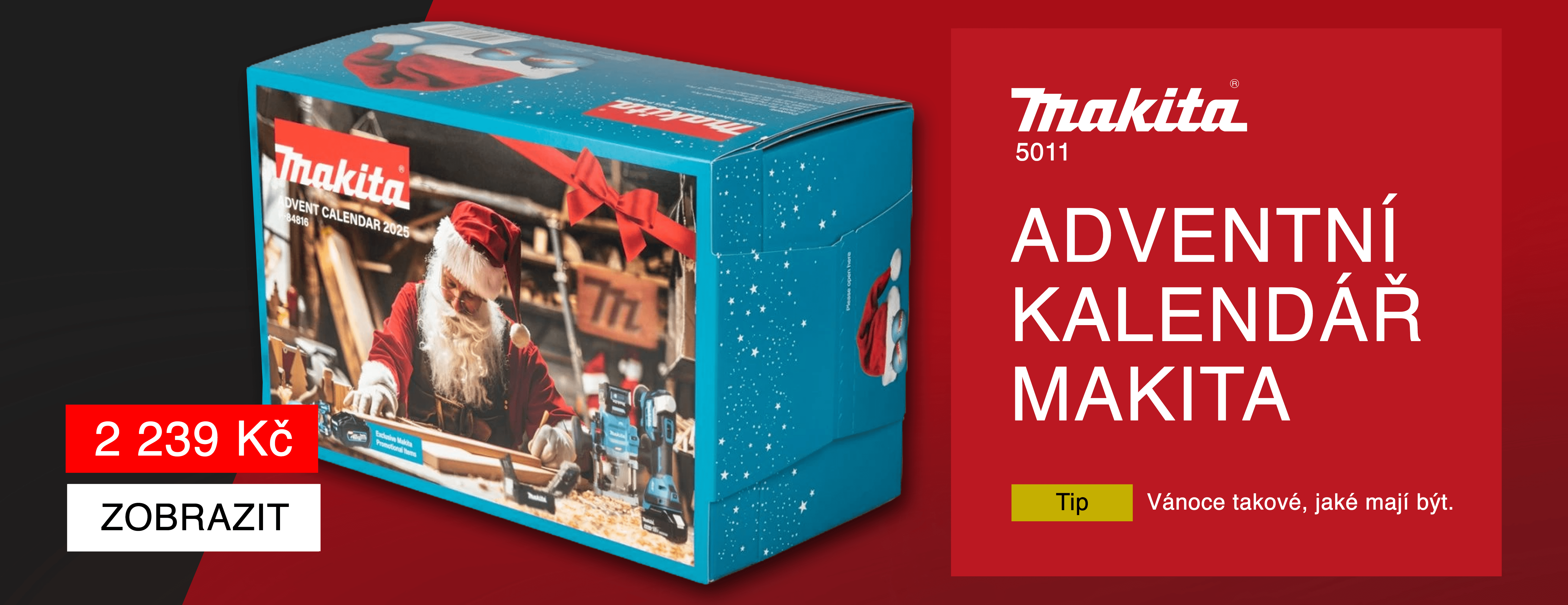 Adventní kalendář Makita 2025