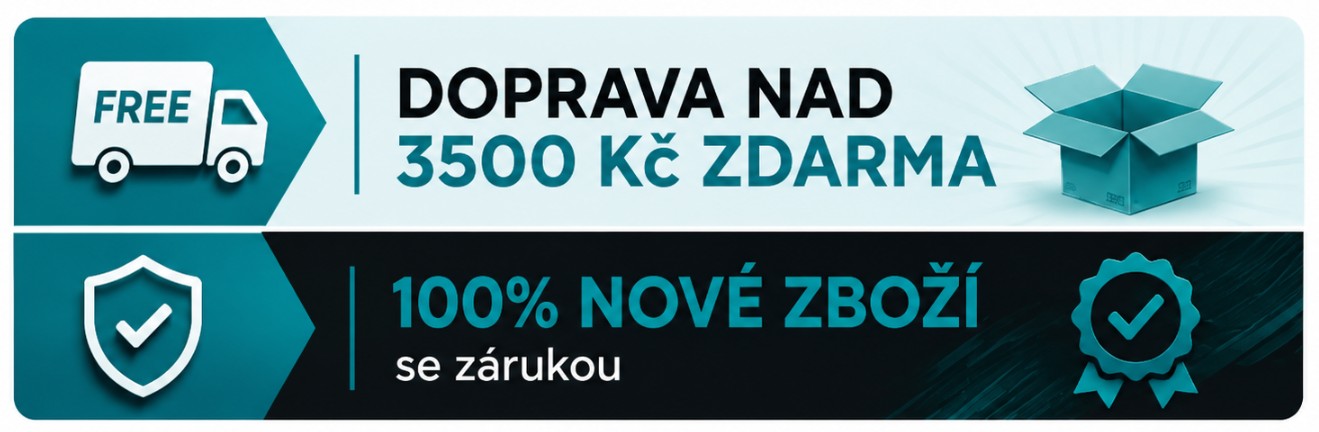 Kamenná prodejna, Doprava zdarma, Odesíláme do 24 hodin, 100% nové zboží