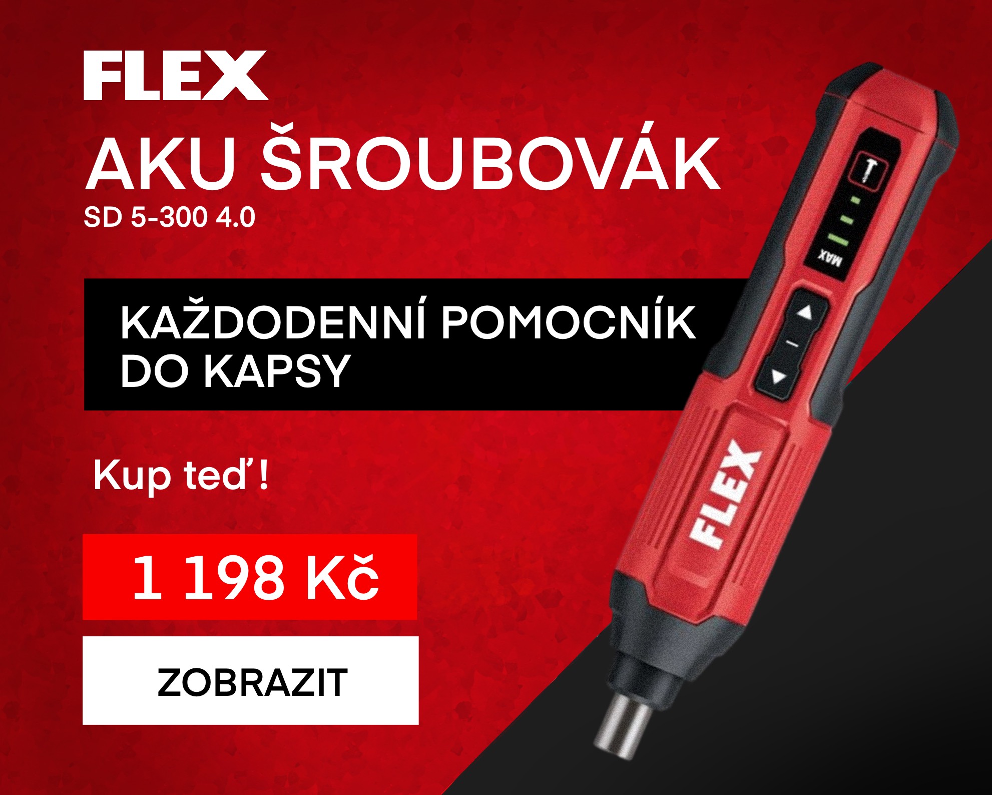 Aku šroubovák FLEX