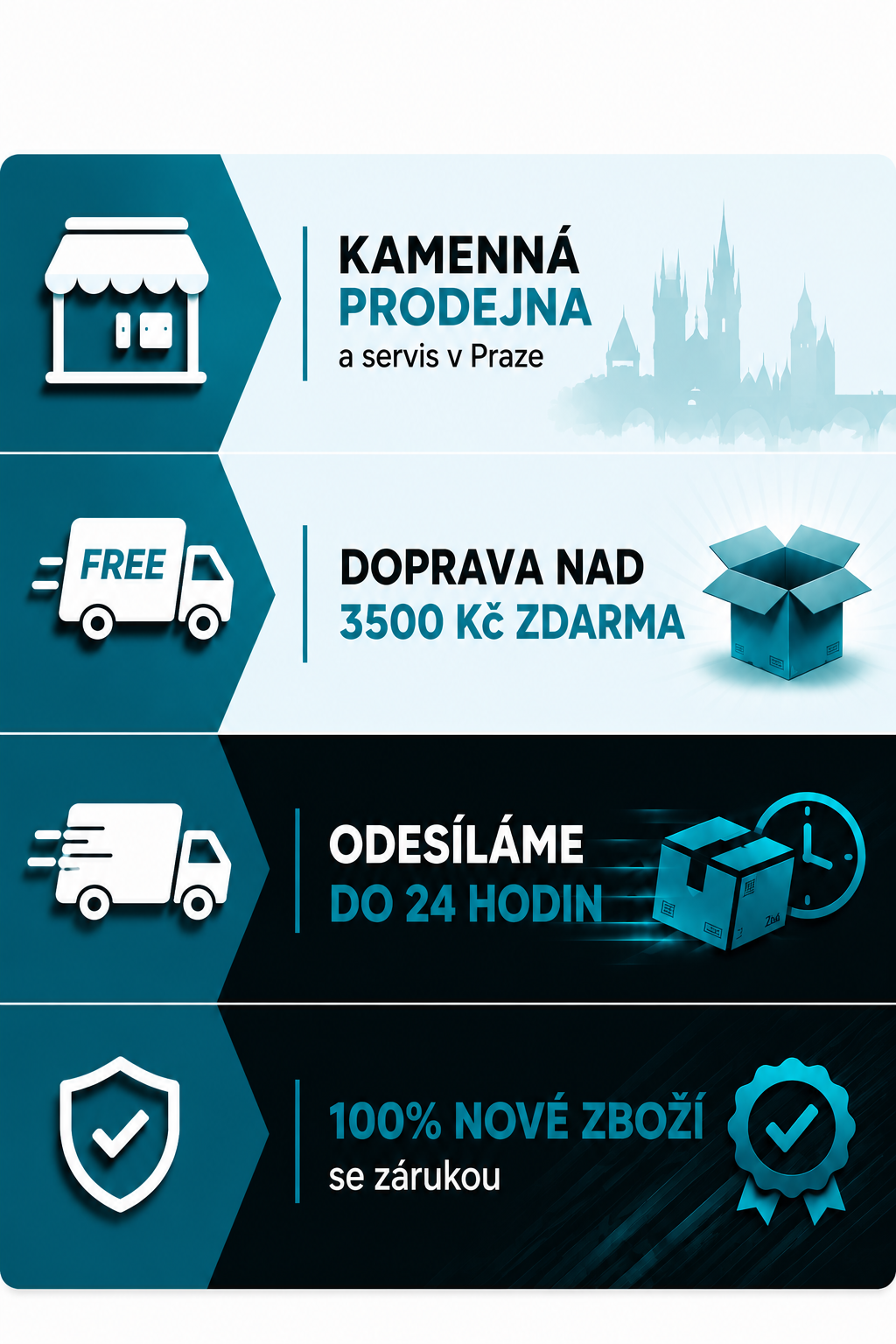 Kamenná prodejna,, Odesíláme do 24 hodin_mobil
