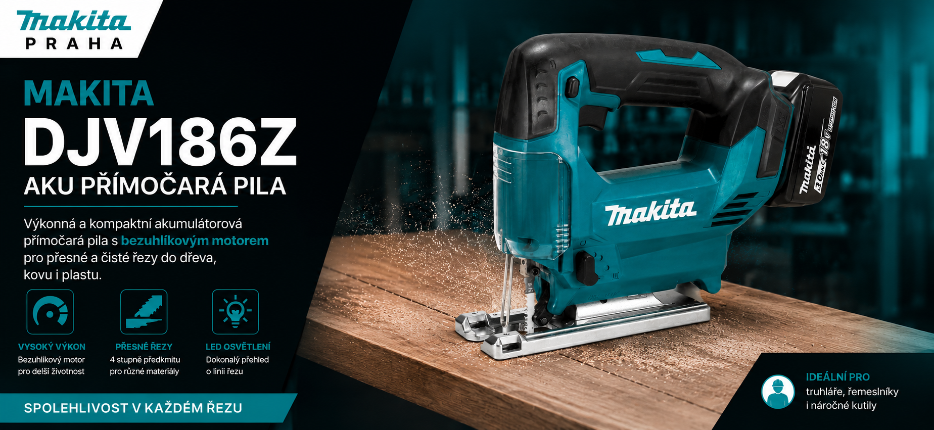 Pila MAKITA DJV186Z nové