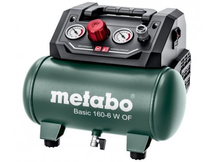 Bezolejový kompresor 6l 601501000 - Metabo Basic 160-6 W OF