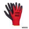 Pracovní rukavice latexové červené / 1 pár / velikost 8/M nebo 10/XL