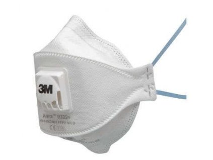 3M Respirátor 9322+ časticový s ventilom