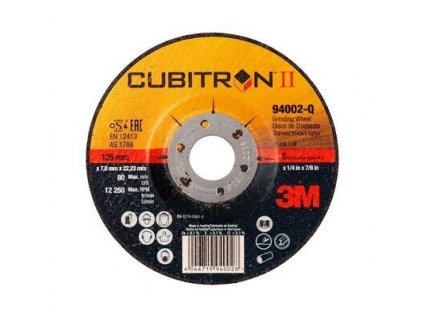 3M 94002-Q Cubitron II Brúsny kotúč 125 x 7,0 x 22mm