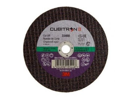 3M 33460 CUBITRON II Rezný kotúč 100mm x 1,00mm x 9,53mm