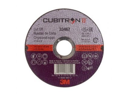 3M 33467 Cubitron II Rezný kotúč 115mm