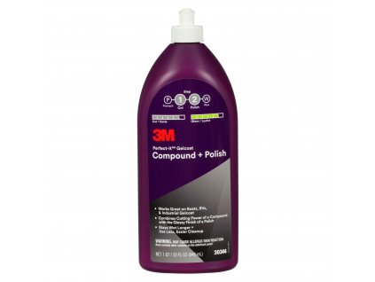 3m perfect it gelcoat compound polish 30344 quart