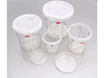 3m mixing cups and lids for mixi