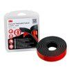 3M™ Dual Lock™ upínač s výstupkami , SJ387B, Black, 25 mm