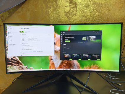 34“ zakřivený herní monitor Dell Alienware AW3418DW WQHD 120Hz