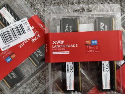 ADATA XPG 32GB KIT DDR5 6000MT/s CL34 Lancer Blade Black - Nové