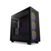 NZXT H7 Flow RGB ATX Mid Tower Cabinet Black 1