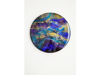 Obraz - Nebula Nova, plátno Ø 30 cm