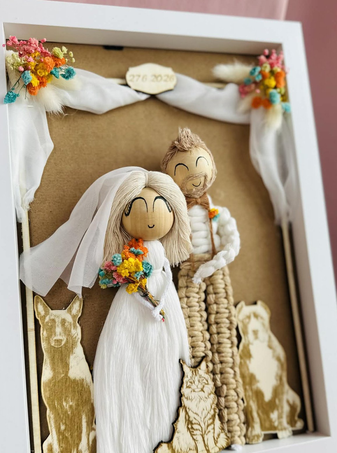 Poděkování rodičům a svědkům