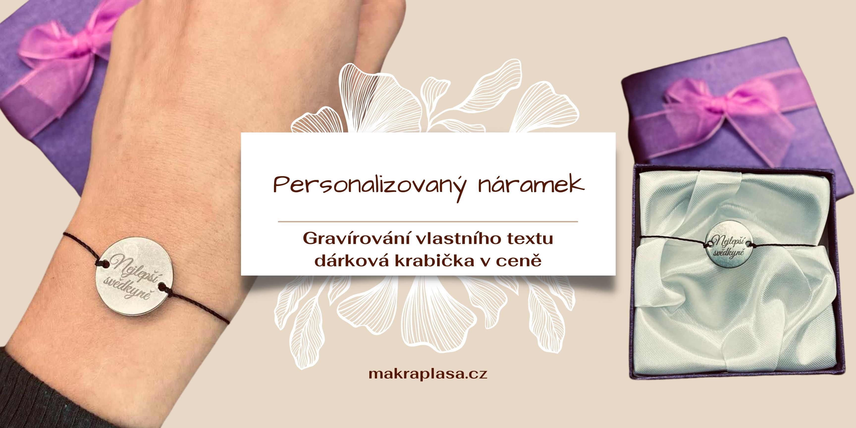 Personalizovaný náramek