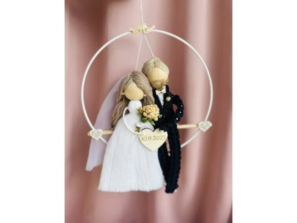 novomanželský dar v kruhu