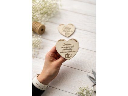 Magnetka pro svatebčany hosty (2)