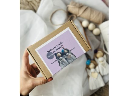sada na výrobu macrame andílka (2)