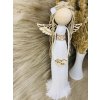 stojící macrame anděl