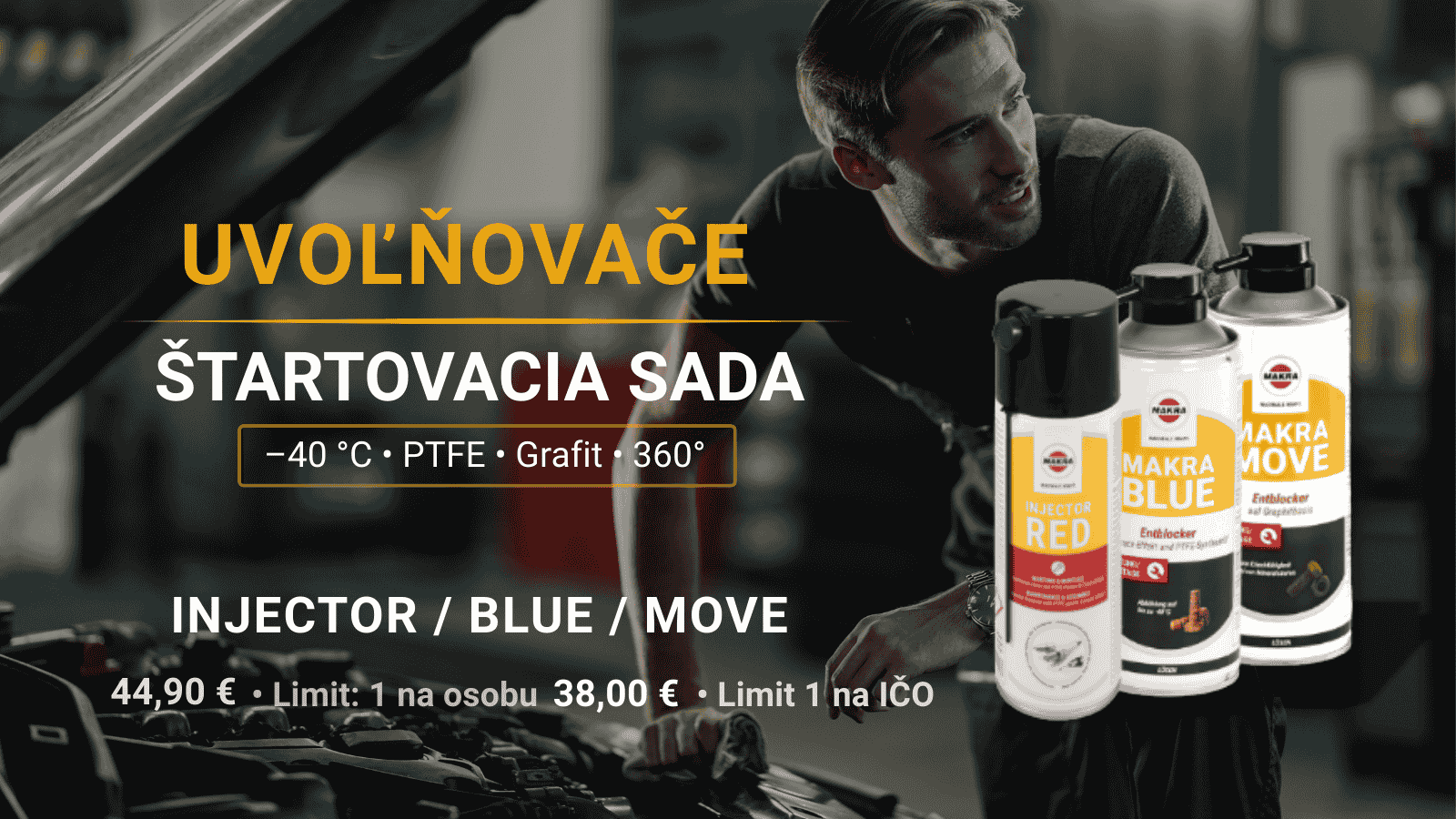 ŠTARTOVACIA SADA UVOĽŇOVAČE PRO (3×400 ml)
