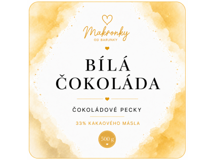 Bílá čokoláda 33 % 500 g