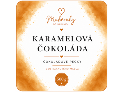Karamelová čokoláda 500 g