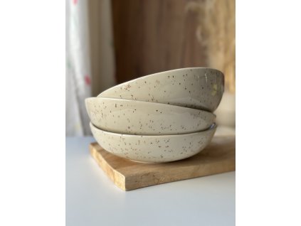 Hluboký talíř tečkovaný 1400ml, ø23,5cm