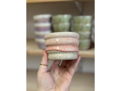 sleva - Wavy Pastel pink 200 ml, šišatý