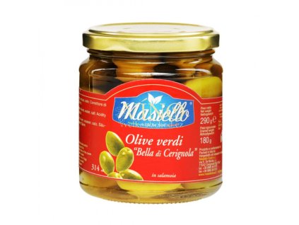 olive verdi bella di cerignola in salamoia 314ml
