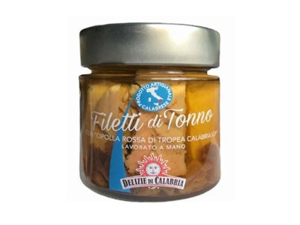 filety z tunaka s cervenou cibulkou tropea 230g