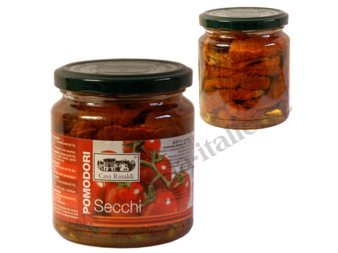 POMODORI SECCHI sušená rajčata v oleji 270 g