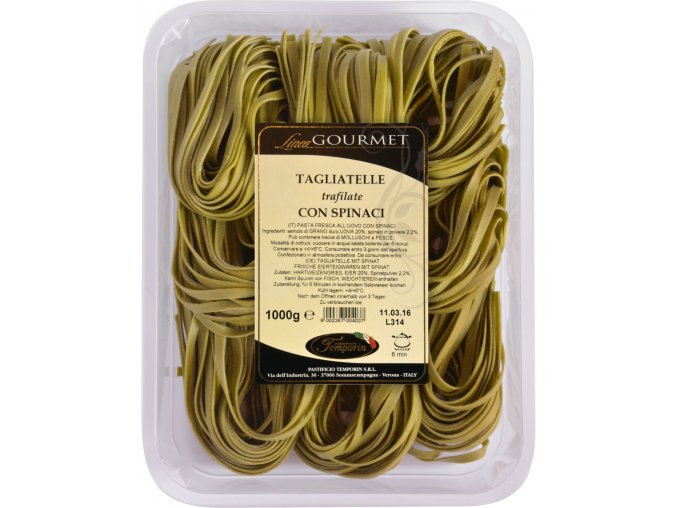 tagliatelle spinaci 1000g