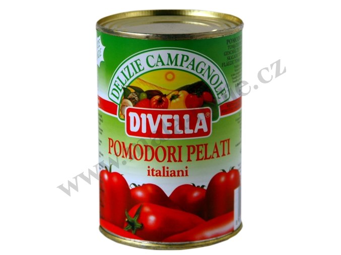 POMODORI PELATI loupaná rajčata 400 g